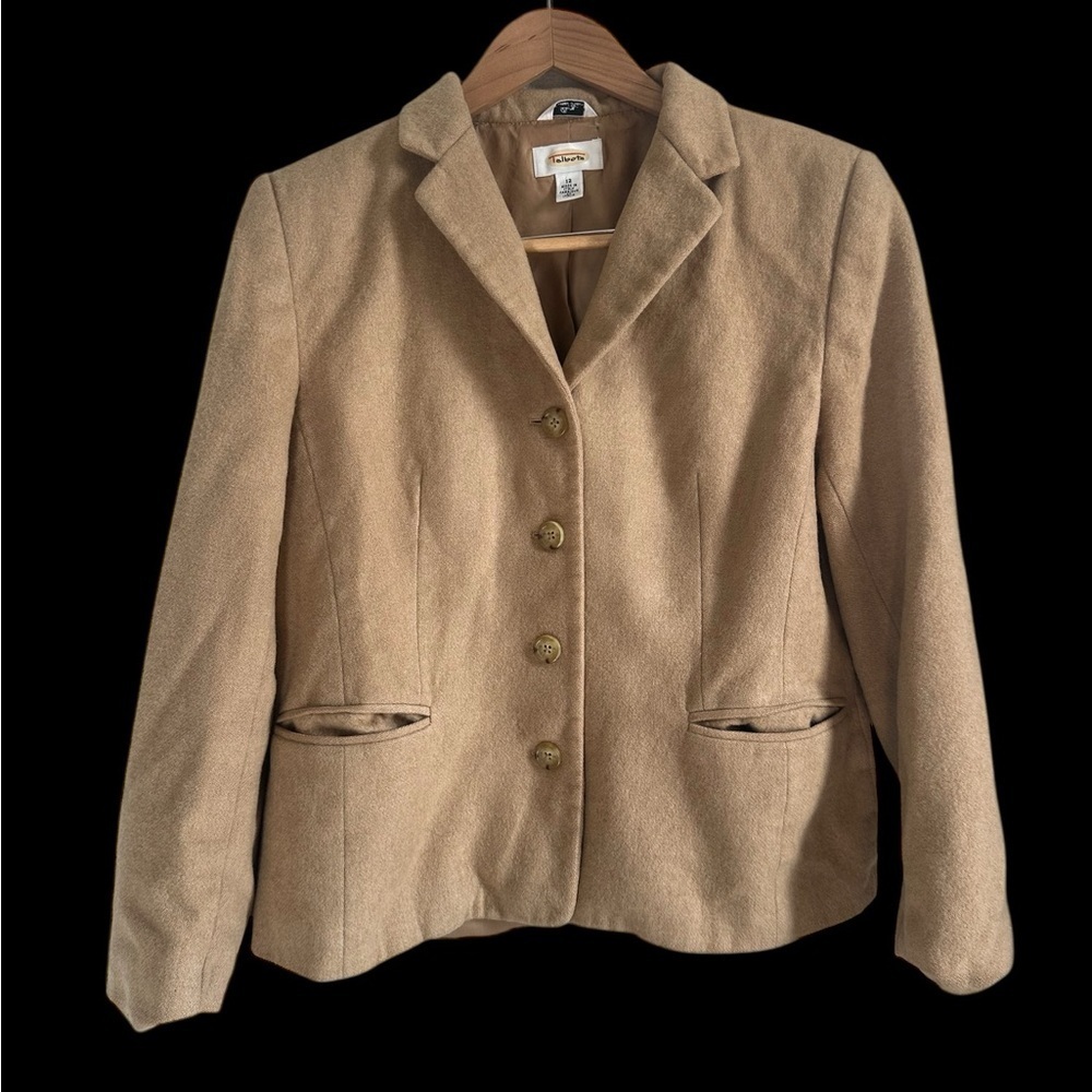 Talbots Camel Blazer
